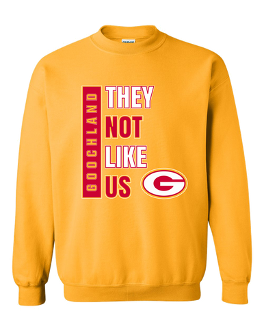 Goochland Bulldogs They Not Like Us #1 Men's Sweatshirt