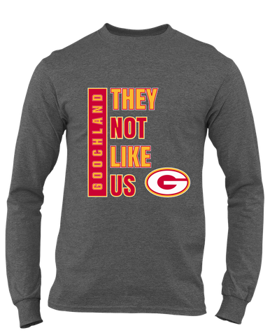 Goochland Bulldogs They Not Like Us #1 Men's Premium LS T-Shirt