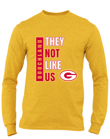Goochland Bulldogs They Not Like Us #1 Men's LS T-Shirt