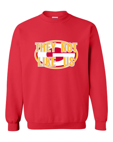 Goochland Bulldogs They Not Like Us #2 Men's Sweatshirt