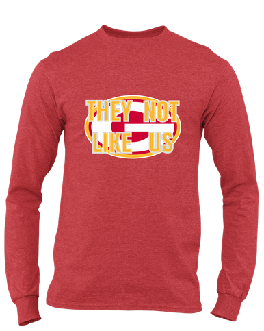 Goochland Bulldogs They Not Like Us #2 Men's LS T-Shirt