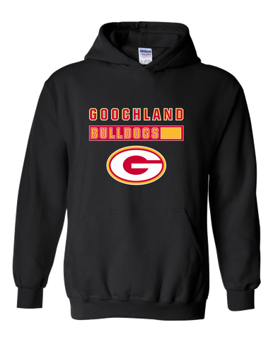 Goochland Bulldogs Mascot #7 Men's Hoodie
