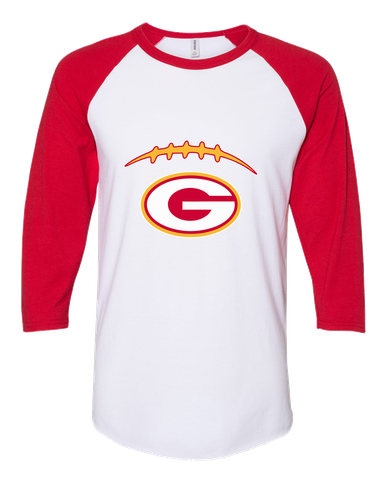 Goochland Bulldogs Football #2 Men's Baseball T-Shirt