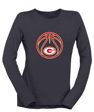 Goochland Bulldogs Basketball #2 Women's LS T-Shirt