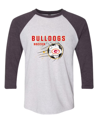 Goochland Bulldogs Soccer #2 Women's Baseball T-Shirt
