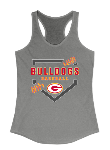 Goochland Bulldogs Baseball #2 Women's Tank Top