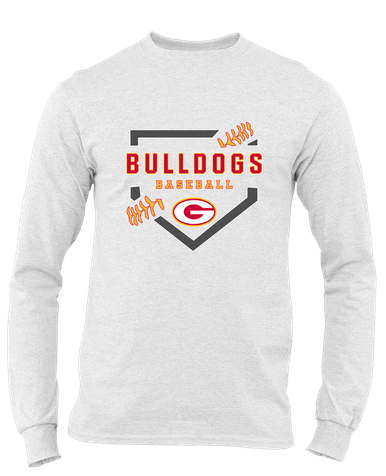 Goochland Bulldogs Baseball #2 Men's Premium LS T-Shirt