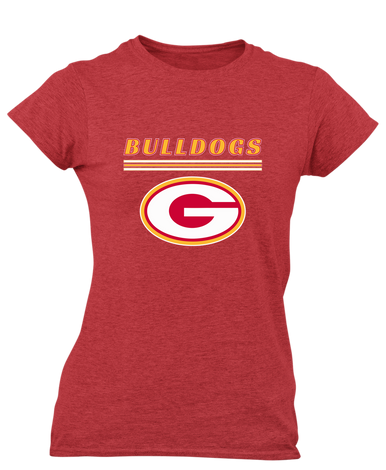 Goochland Bulldogs Mascot #8 Women's SS T-Shirt