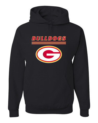 Goochland Bulldogs Mascot #8 Men's Premium Hoodie