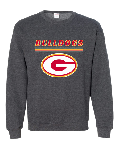 Goochland Bulldogs Mascot #8 Men's Sweatshirt