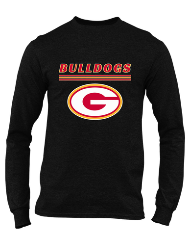 Goochland Bulldogs Mascot #8 Men's Premium LS T-Shirt
