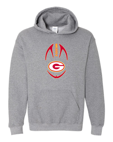 Goochland Bulldogs Football #4 Men's Hoodie