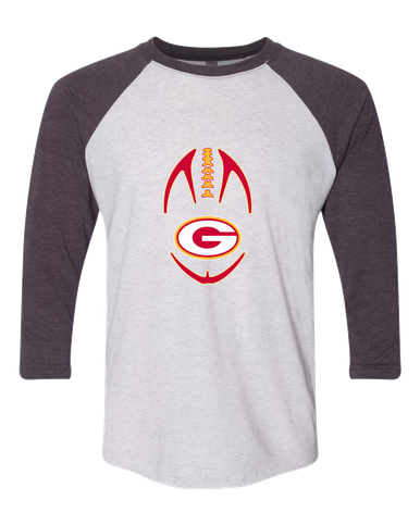 Goochland Bulldogs Football #4 Men's Baseball T-Shirt