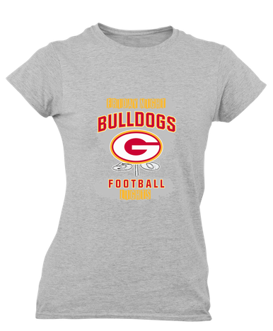 Goochland Bulldogs Football #6 Women's SS T-Shirt