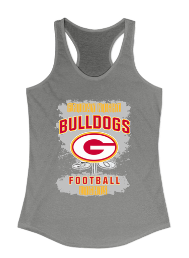 Goochland Bulldogs Football #6 Women's Tank Top