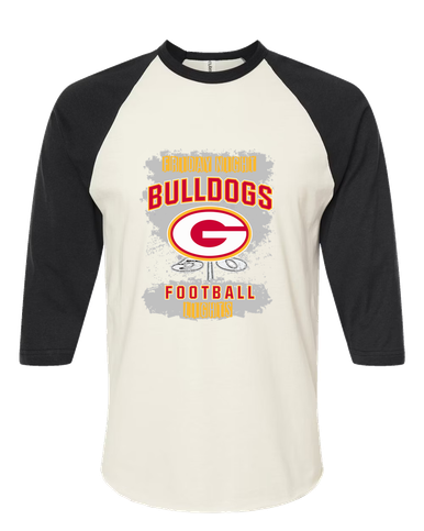 Goochland Bulldogs Football #6 Men's Baseball T-Shirt