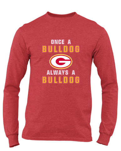 Goochland Bulldogs Once A Men's Premium LS T-Shirt
