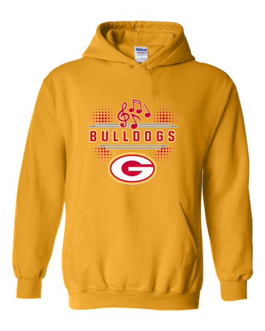Goochland Bulldogs Band # 3 Men's Hoodie