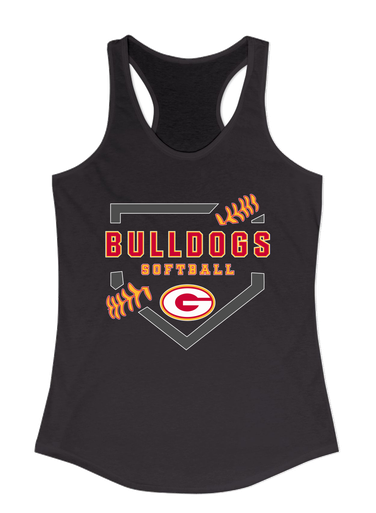 Goochland Bulldogs Softball #2 Women's Tank Top