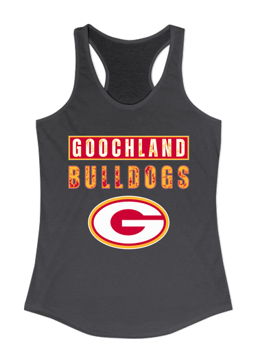 Goochland Bulldogs Mascot #9 Women's Tank Top