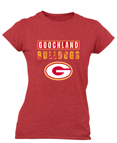 Goochland Bulldogs Mascot #9 Women's Premium SS T-Shirt