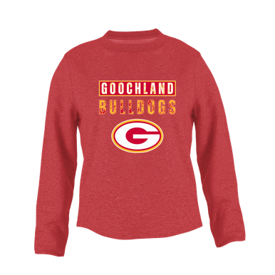Goochland Bulldogs Mascot #9 Women's Sweatshirt