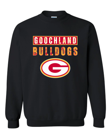 Goochland Bulldogs Mascot #9 Men's Sweatshirt