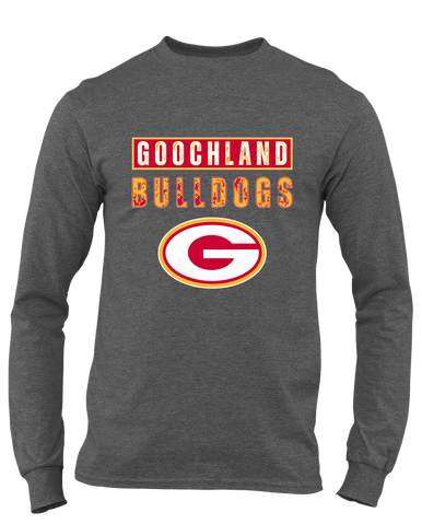 Goochland Bulldogs Mascot #9 Men's Premium LS T-Shirt