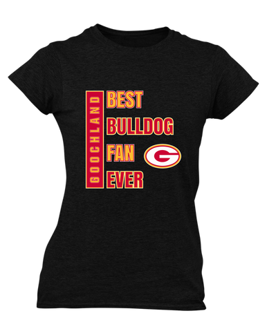 Goochland Bulldogs Best Bulldog Fan Women's SS T-Shirt