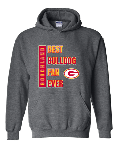 Goochland Bulldogs Best Bulldog Fan Men's Hoodie