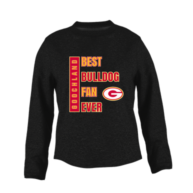 Goochland Bulldogs Best Bulldog Fan Women's Sweatshirt