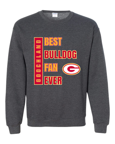 Goochland Bulldogs Best Bulldog Fan Men's Sweatshirt