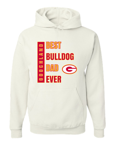 Goochland Bulldogs Best Bulldog Dad Men's Premium Hoodie
