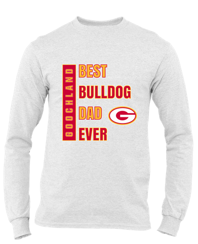 Goochland Bulldogs Best Bulldog Dad Men's Premium LS T-Shirt