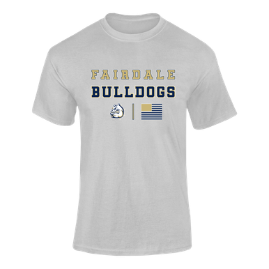 Fairdale Bulldogs Spirit Flag Men's SS T-Shirt
