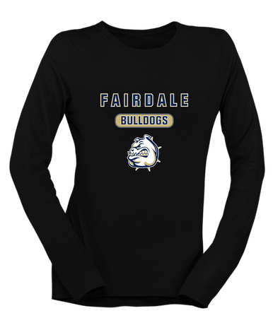 Fairdale Bulldogs Mascot #3 Women's LS T-Shirt