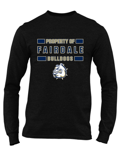 Fairdale Bulldogs Property Of Men's LS T-Shirt
