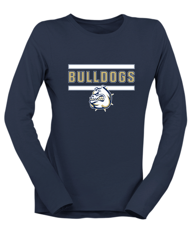 Fairdale Bulldogs Mascot #5 Women's Premium LS T-Shirt