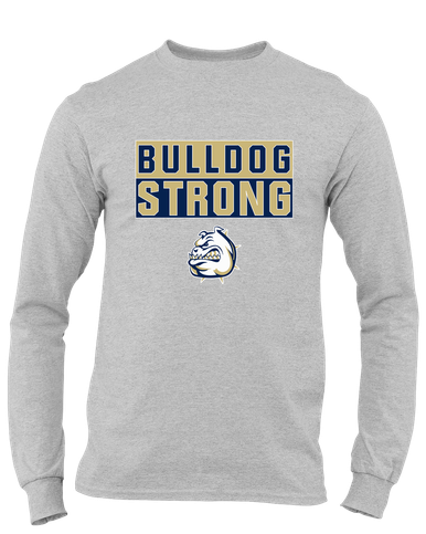 Fairdale Bulldogs Strong #1 Men's LS T-Shirt