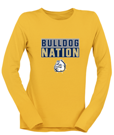 Fairdale Bulldogs Nation #1 Women's LS T-Shirt