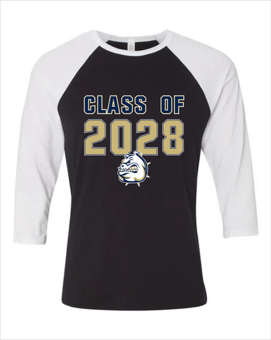 Fairdale Bulldogs Class of 2028 Men's Baseball T-Shirt