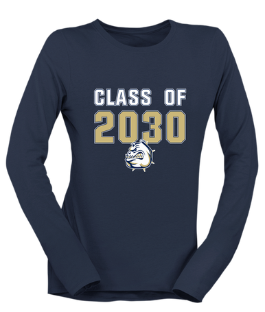 Fairdale Bulldogs Class of 2030 Women's LS T-Shirt