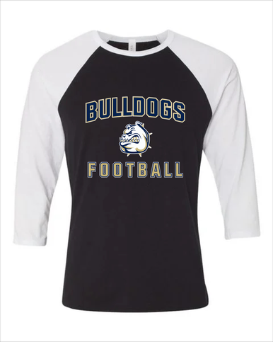 Fairdale Bulldogs Football #1 Women's Baseball T-Shirt