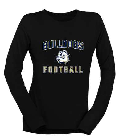 Fairdale Bulldogs Football #1 Women's Premium LS T-Shirt