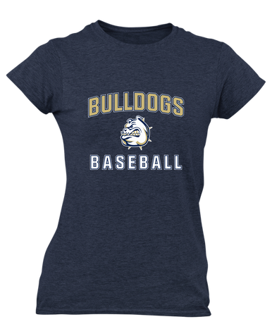 Fairdale Bulldogs Baseball #1 Women's Premium SS T-Shirt