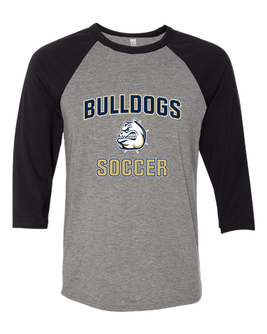 Fairdale Bulldogs Soccer #1 Women's Baseball T-Shirt