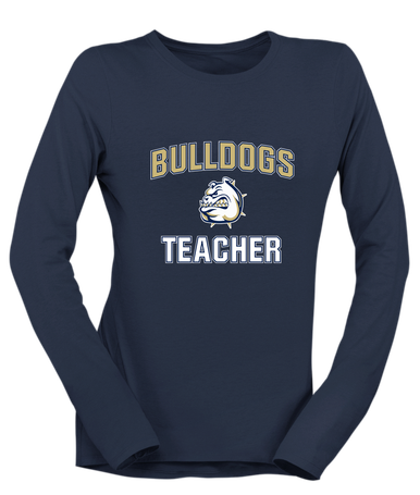 Fairdale Bulldogs Teacher Women's Premium LS T-Shirt