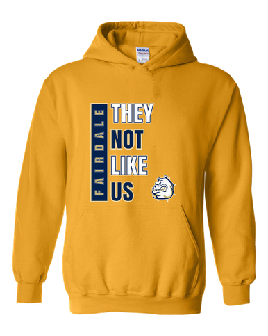 Fairdale Bulldogs They Not Like Us #1 Men's Hoodie