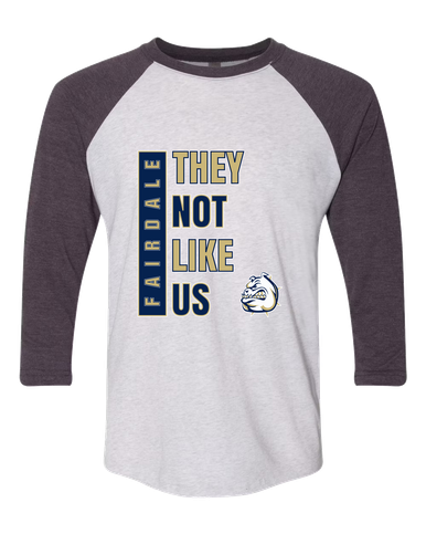 Fairdale Bulldogs They Not Like Us #1 Men's Baseball T-Shirt
