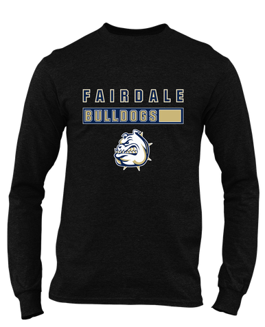 Fairdale Bulldogs Mascot #7 Men's LS T-Shirt